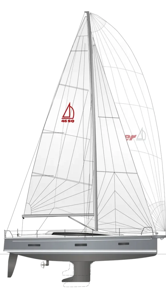 Voilier Dehler 46SQ pour comparatif avant achat