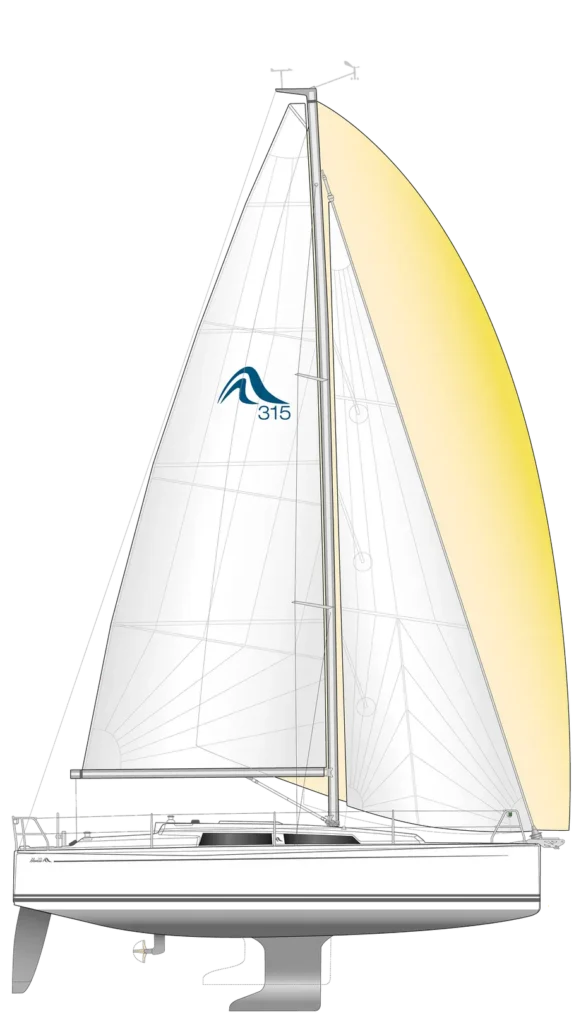 Voilier Hanse 315 pour comparatif avant achat