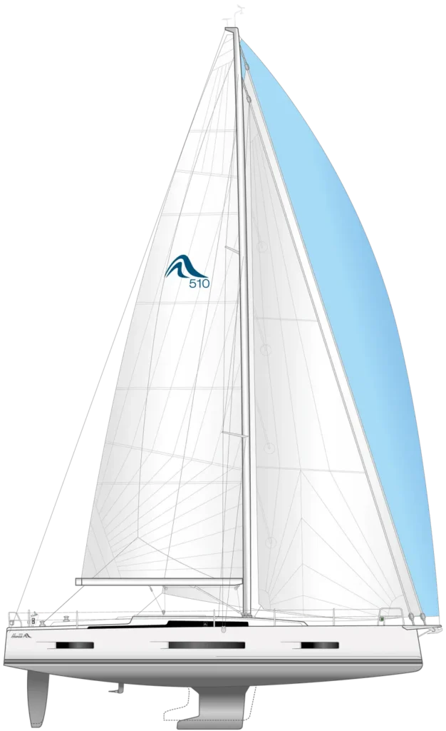 Voilier Hanse 510 pour comparatif avant achat