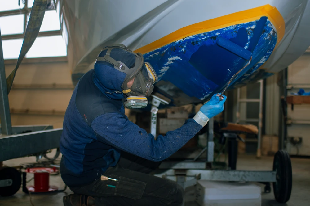 Application antifouling VC offshore bleu