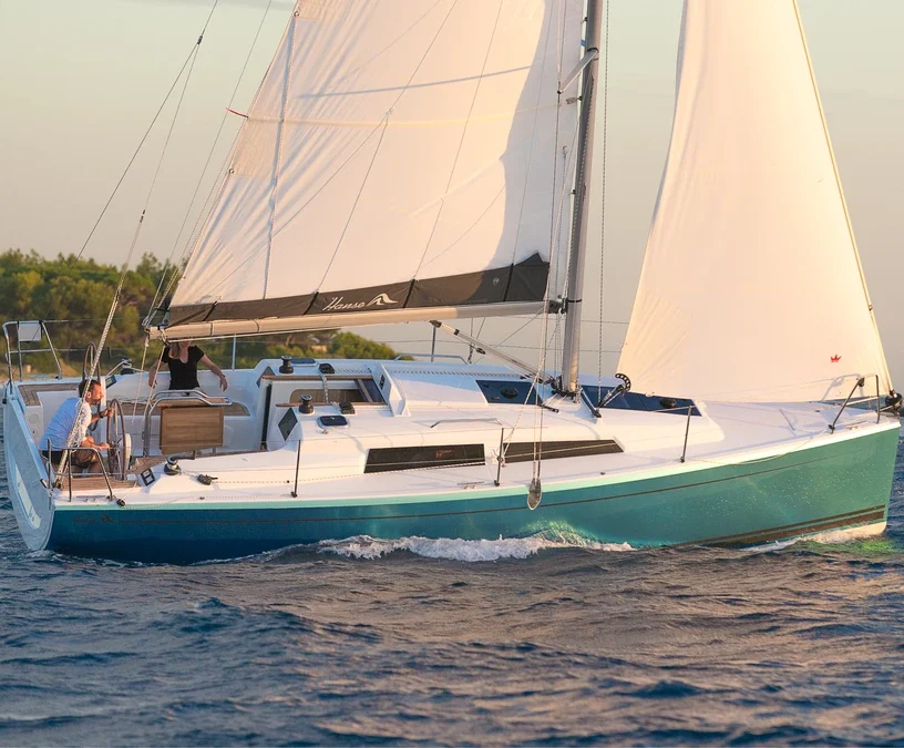 Bateau à voile sur lac en Suisse - Achat par l'Atelier du Port
